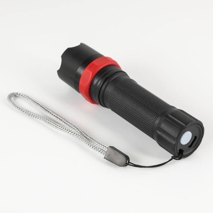 Фонарь ручной аккумуляторный, 3 режима, от USB, 10 х 2.5 см Фонарь ручной аккумуляторный, 3 режима, от USB, 10 х 2.5 см