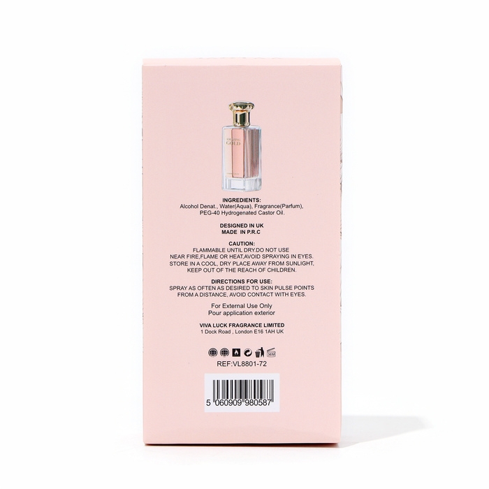 Туалетная вода женская Amazing Gold, 100 мл Туалетная вода женская Amazing Gold, 100 мл