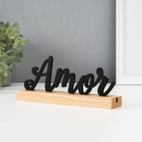 Сувенир дерево "Amor" 3х24,5х10 см