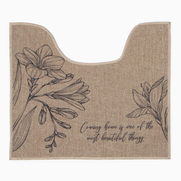 Коврик для ванной Этель Коврик для ванной Этель "Beautiful", 40х45 см