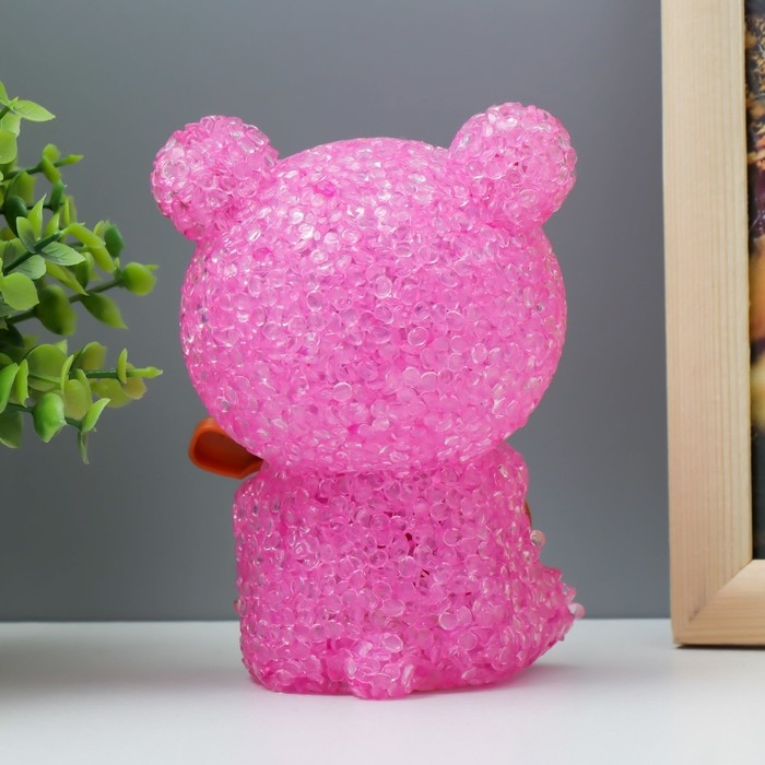 Ночник Ночник "Мишка" LED RGB от батареек 3хLR44 МИКС 10х10х15,5см RISALUX