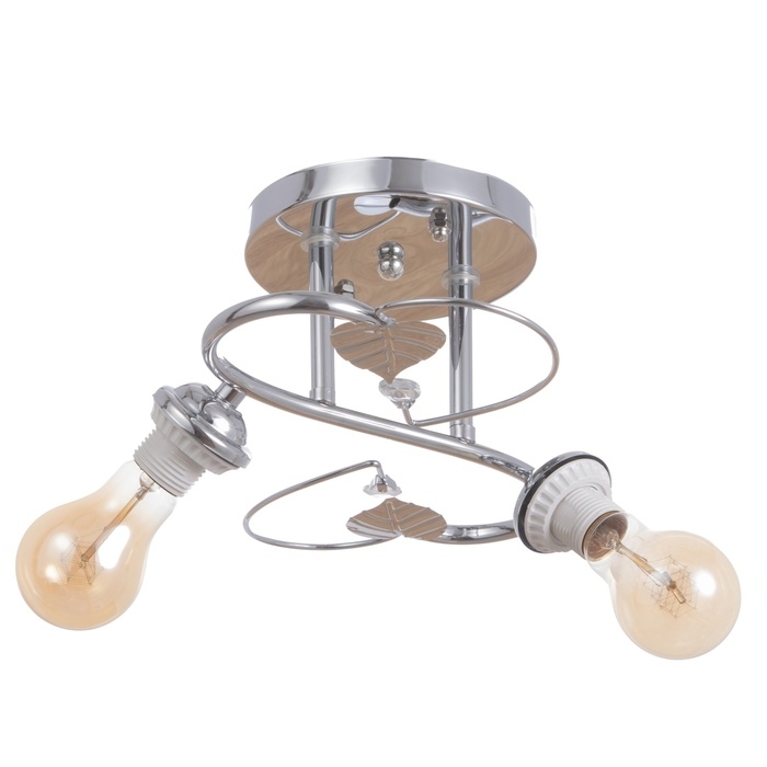 Люстра Люстра "Дорис" бп 2х40Вт Е27 Хром МОДЕЛЬ: 2679462