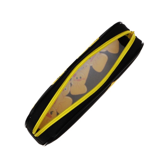 Пенал мягкий, 1 отделение, 80 х 210 х 40 мм, объёмный, Calligrata ПМО 21-20,  Пенал мягкий, 1 отделение, 80 х 210 х 40 мм, объёмный, Calligrata ПМО 21-20, "Утки"