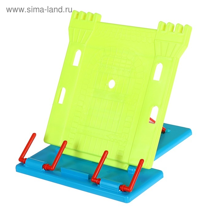 Подставка для книг пластиковая, УНИ Подставка для книг пластиковая, УНИ "Замок", МИКС