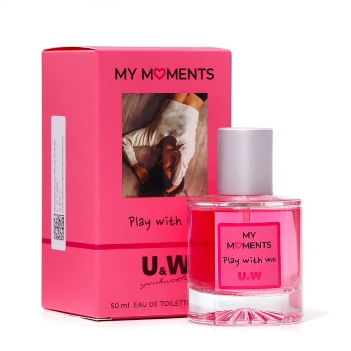 Туалетная вода женская My Moments Play with me, 50 мл Туалетная вода женская My Moments Play with me, 50 мл