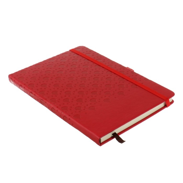 Ежедневник недатированный А5, 100 листов в клетку, на резинке, обложка кожзам, МИКС Ежедневник недатированный А5, 100 листов в клетку, на резинке, обложка кожзам, МИКС