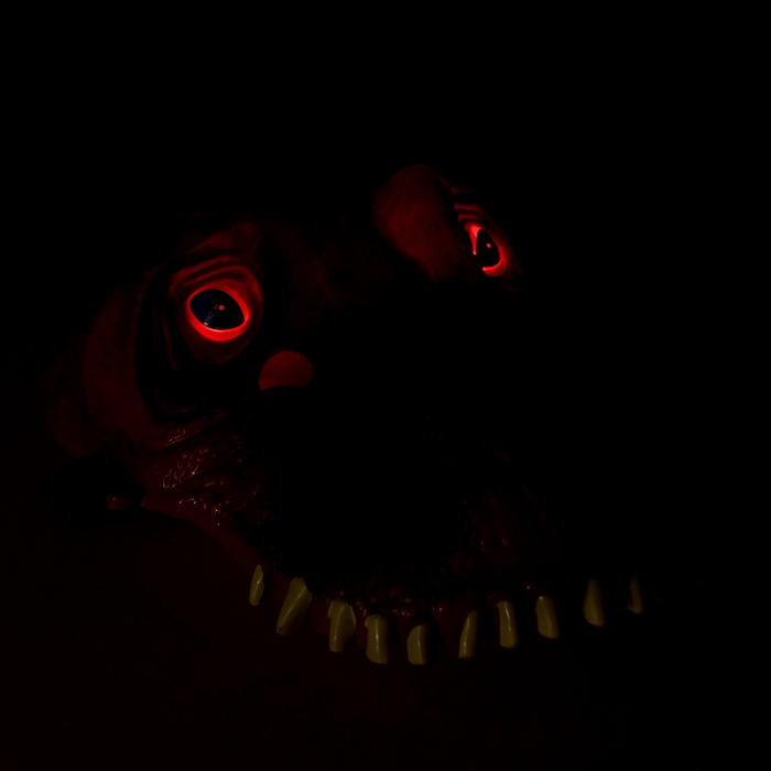 Маска динозавра «Юрский период», световые и звуковые эффекты, цвет МИКС Маска динозавра «Юрский период», световые и звуковые эффекты, цвет МИКС