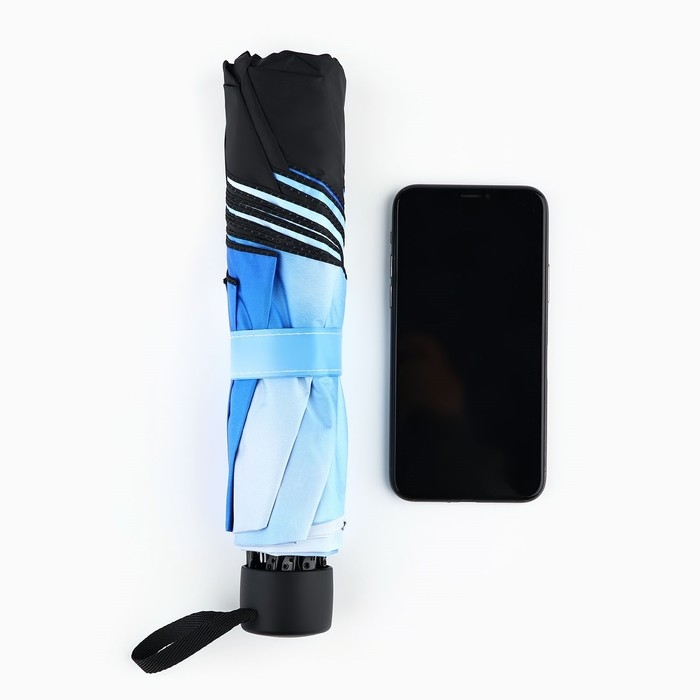 Зонт с внутренним принтом «Облака», 8 спиц Зонт с внутренним принтом «Облака», 8 спиц