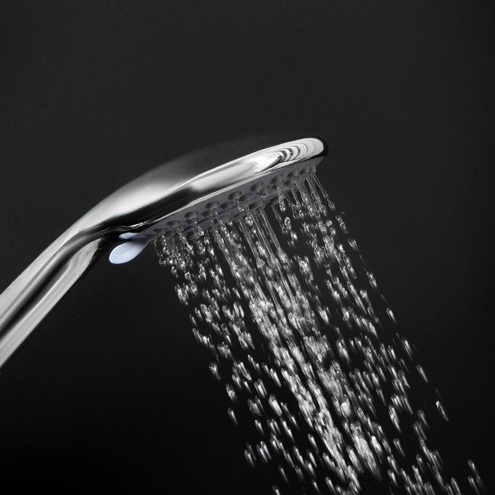 Душевая лейка ZEIN Z0502, 5 режимов, средняя, d=95 мм, пластик, цвет хром Душевая лейка ZEIN Z0502, 5 режимов, средняя, d=95 мм, пластик, цвет хром