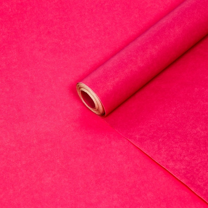 Пергамент флористический  Пергамент флористический "Фуксия" 0,6 х 10 м, 52 г/м2
