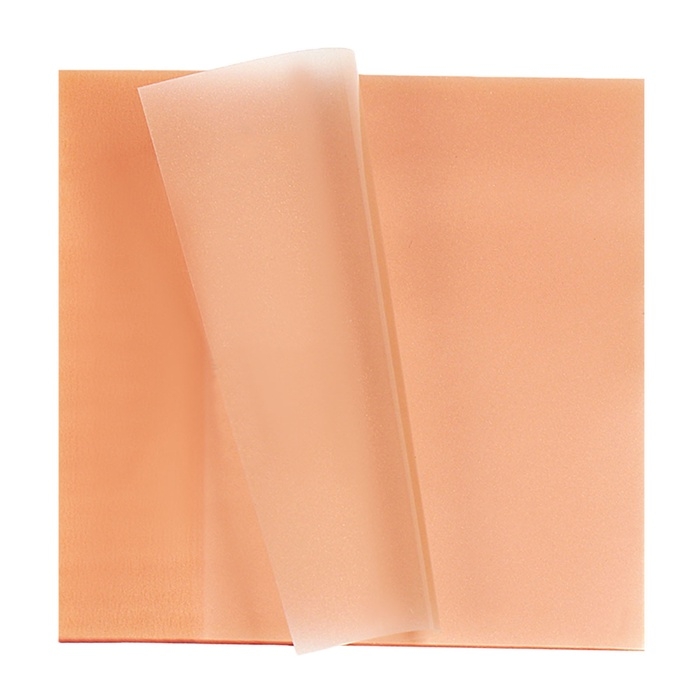 Блок с липким краем 76мм х 76мм 50л пластик прозрачный оранжевый перламутр Блок с липким краем 76мм х 76мм 50л пластик прозрачный оранжевый перламутр