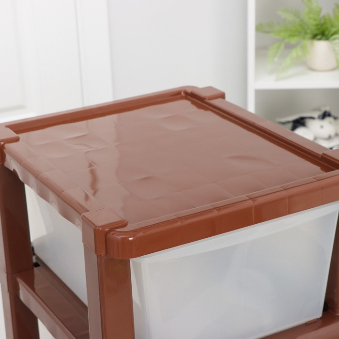 Комод 5-ти секционный «Модуль», цвет коричневый Комод 5-ти секционный «Модуль», цвет коричневый