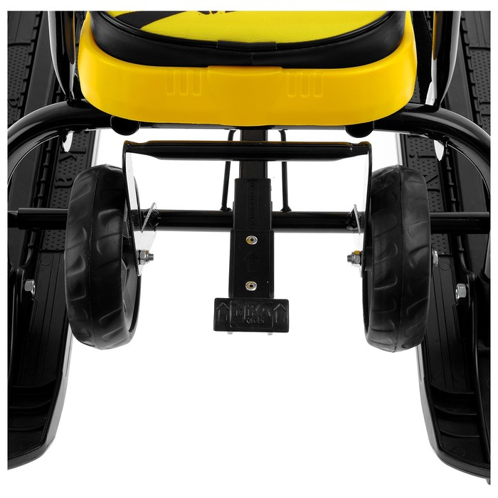 Снегокат с колёсами «Тимка спорт 6» Winter sport, ТС6/WS, с родительской ручкой, со спинкой и ремнём безопасности Снегокат с колёсами «Тимка спорт 6» Winter sport, ТС6/WS, с родительской ручкой, со спинкой и ремнём безопасности