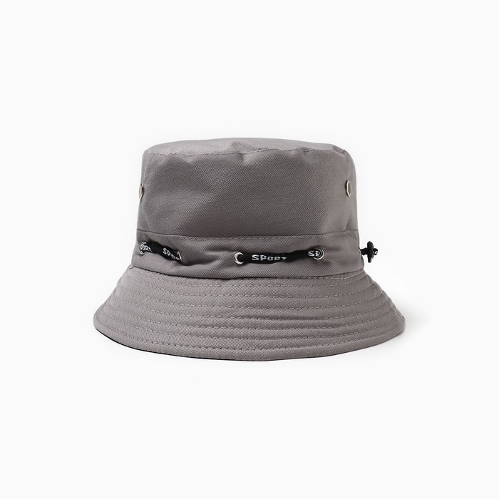 Панама мужская, цвет серый, размер 58 Панама мужская, цвет серый, размер 58