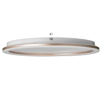 Люстра с ПДУ "Ринго" LED 62Вт 3000-6000К золото 50х50х4,5 см BayerLux