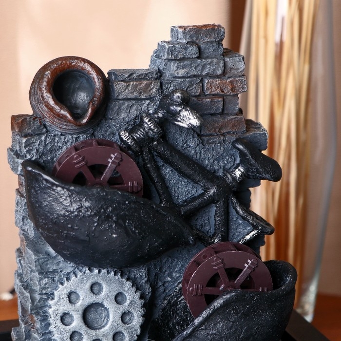 Фонтан Фонтан "Даймонд" велосипед, 16х20х25 см (с подсветкой)