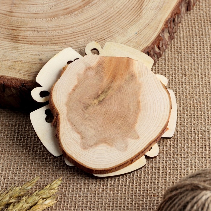 Подставка под горячее «Кофе», D=11 см, можжевельник Подставка под горячее «Кофе», D=11 см, можжевельник