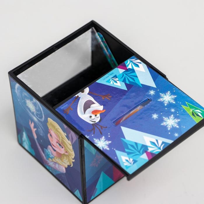 Копилка с фокусом, 7 х 7 см Копилка с фокусом, 7 х 7 см "Анна и Эльза", Холодное сердце