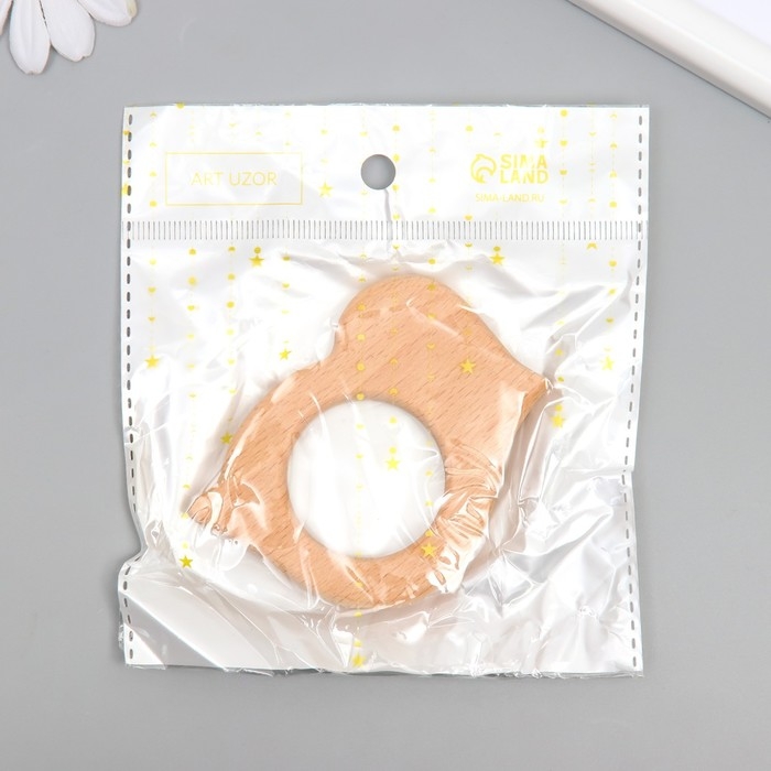 Декор для творчества дерево Декор для творчества дерево "Птица" 7,5х5,4 см