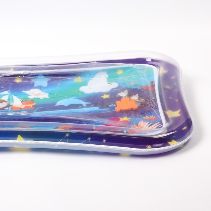 Акваковрик надувной развивающий водный коврик «Волшебная ночь», 80х50 см, Крошка Я Акваковрик надувной развивающий водный коврик «Волшебная ночь», 80х50 см, Крошка Я