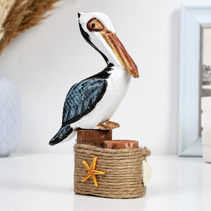 Фигура Фигура "Пеликан на буйках" 10,5х7х9см