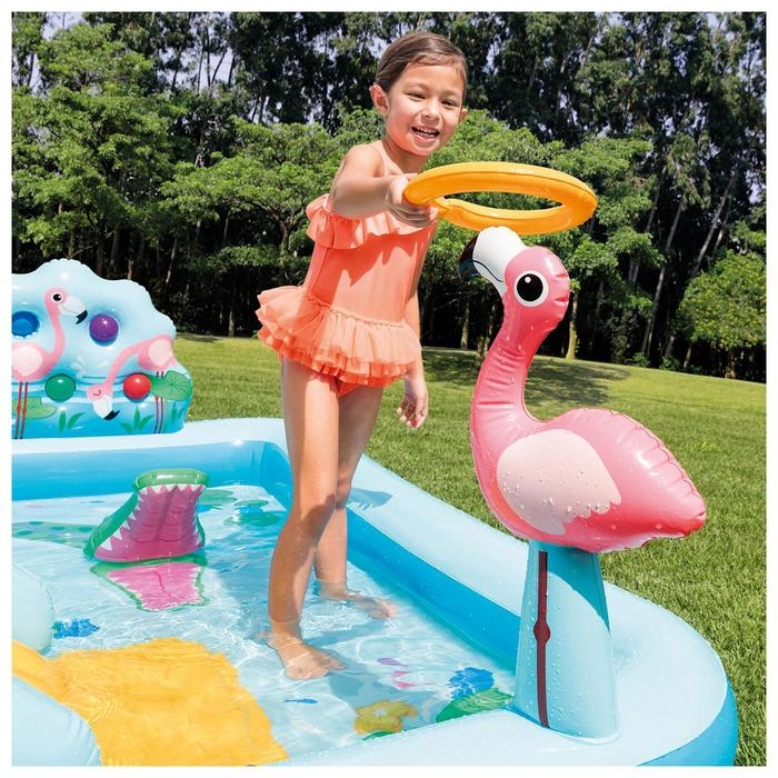 Игровой центр «Приключения в джунглях», 244 х 198 х 71 см, от 2 лет, 57161NP INTEX Игровой центр «Приключения в джунглях», 244 х 198 х 71 см, от 2 лет, 57161NP INTEX