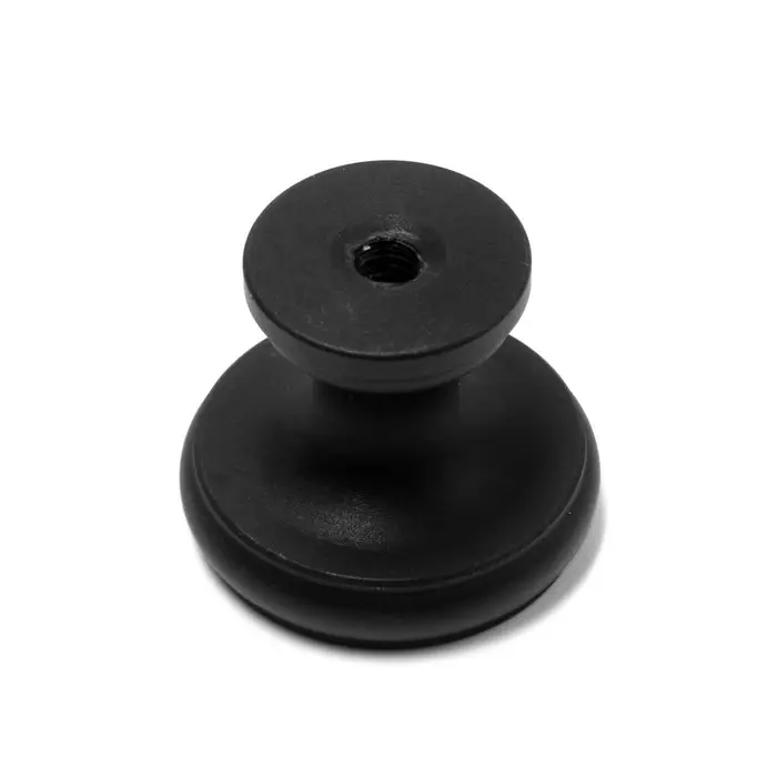 Ручка-кнопка CAPPIO PK321, d=24 мм, цвет черный Ручка-кнопка CAPPIO PK321, d=24 мм, цвет черный