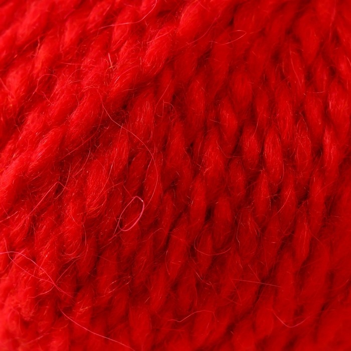 Пряжа Пряжа "Северная" 30% ангора,30% п/тонкая шерсть,40% акрил объёмный 50м/50гр (88-кр. мак)