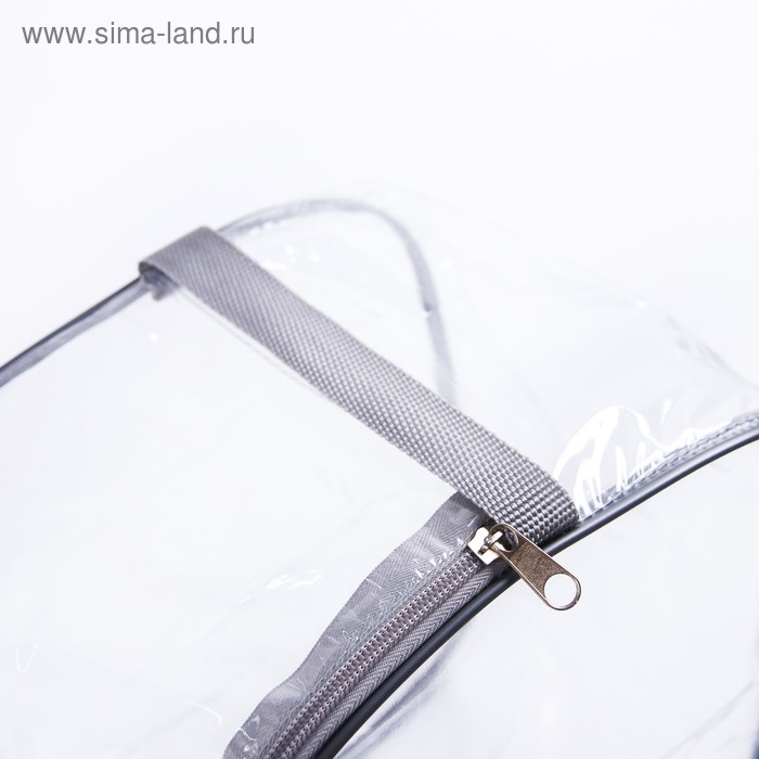 Сумка в роддом с косметичкой, набор 2 шт., цвет прозрачный/розовый Сумка в роддом с косметичкой, набор 2 шт., цвет прозрачный/розовый