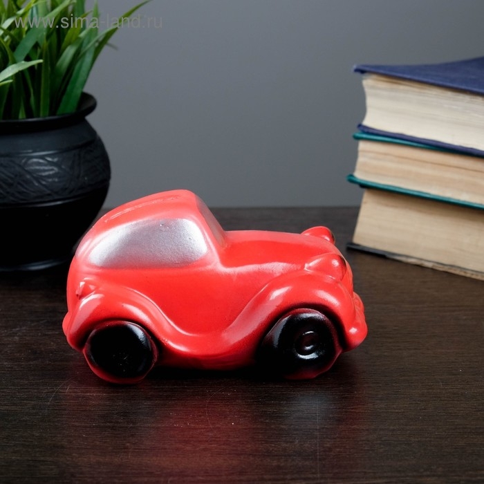 Копилка  Копилка "Машина" красная, 13х8см