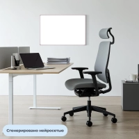 Доска магнитно-маркерная  Attache Classic 45х60см (BW-PL456) ПВХ профиль