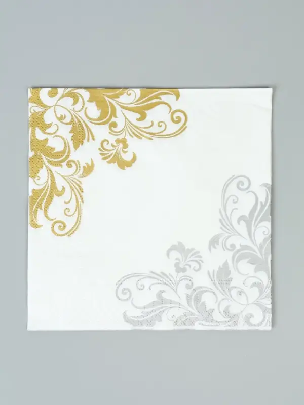 Салфетки бумажные трёхслойные «Кантата», 33х33, 20 шт Салфетки бумажные трёхслойные «Кантата», 33х33, 20 шт