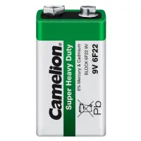 Батарейка Camelion Super Крона 6F22 Shrink 1 Heavy Duty 9V (1/12/480)