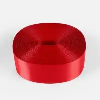 Лента атласная, 50 мм, 100&plusmn;5 м, красная
