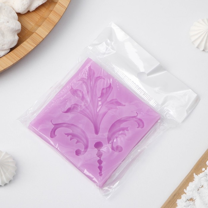 Молд «Завитки», силикон, 6,5×0,7 см, цвет МИКС Молд «Завитки», силикон, 6,5×0,7 см, цвет МИКС