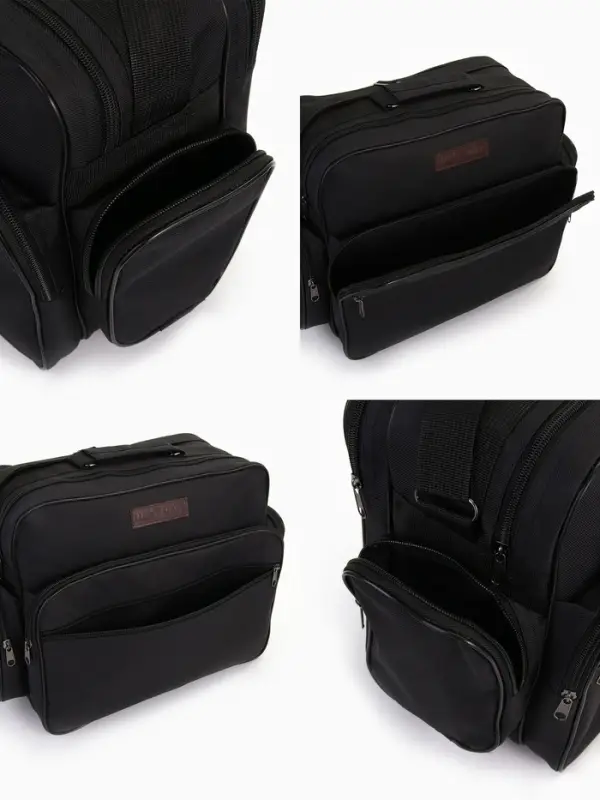 Сумка деловая мужская, чёрная