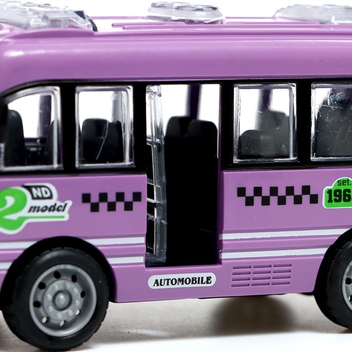 Автобус инерционный «Пассажирский», МИКС Автобус инерционный «Пассажирский», МИКС