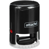 Печать самонаборная круглая Attache 2 круга R40 8020