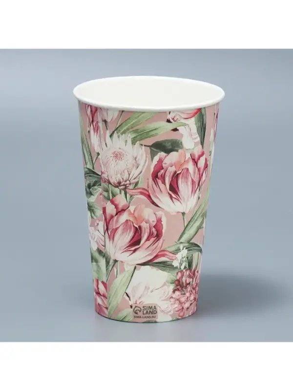 Стакан для цветов «Цветы», 350 мл Стакан для цветов «Цветы», 350 мл