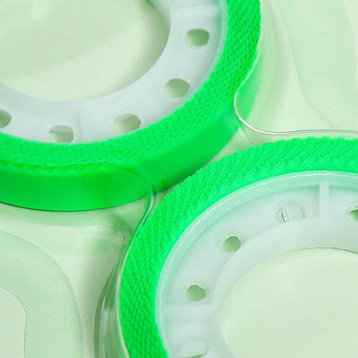 Набор 2 штуки, клейкая лента текстовыделительная (отклеиваемая) 75мм х 10м, зелёная Набор 2 штуки, клейкая лента текстовыделительная (отклеиваемая) 75мм х 10м, зелёная