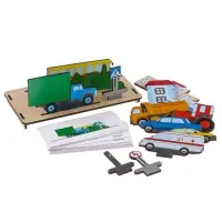 Головоломка Лесная мастерская &laquo;Повтори по образцу. Транспорт&raquo;