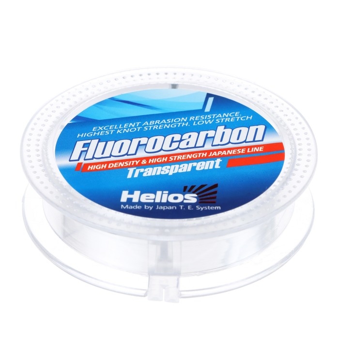 Леска Helios Transparent, диаметр 0.15 мм, тест 1.87 кг, 50 м, прозрачная Леска Helios Transparent, диаметр 0.15 мм, тест 1.87 кг, 50 м, прозрачная