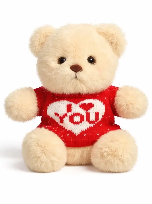 Мягкая игрушка "Мишка. Я люблю тебя" 20 см