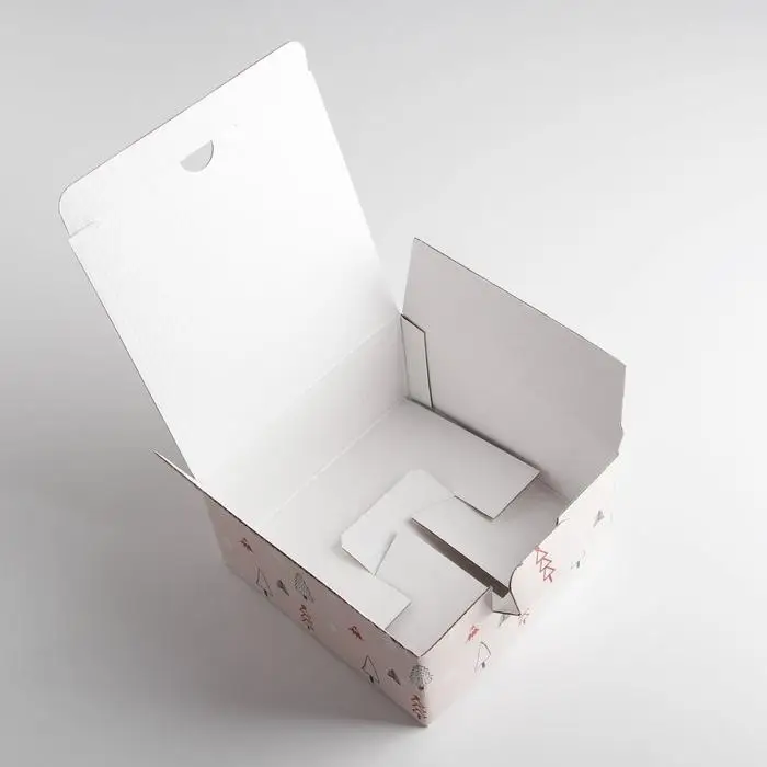 Коробка подарочная новогодняя складная &laquo;Счастья и Добра&raquo;, 15 х 15 х 7 см, Новый год