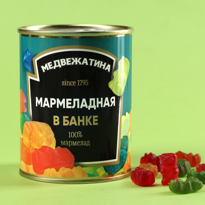 Подарочный «Медвежатина», вкус: ассорти, 150 г.