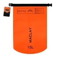 Гермомешок туристический maclay, 15 л, 500D, с лямкой, МИКС
