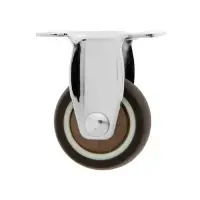 Колесо мебельное CAPPIO, d=38 мм, покрытие TPR