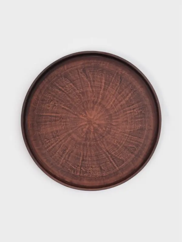 Блюдо для пиццы &laquo;Гладь&lrm;&lrm;&raquo;, 28&times;2.5 см, красная глина