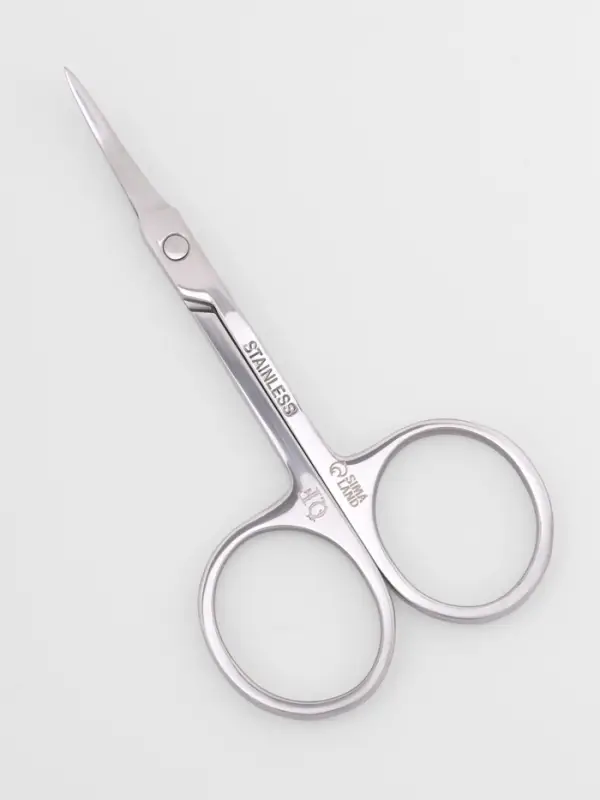 Ножницы маникюрные &laquo;Премиум&raquo;, для кутикулы, загнутые, узкие, 9 см, на блистере