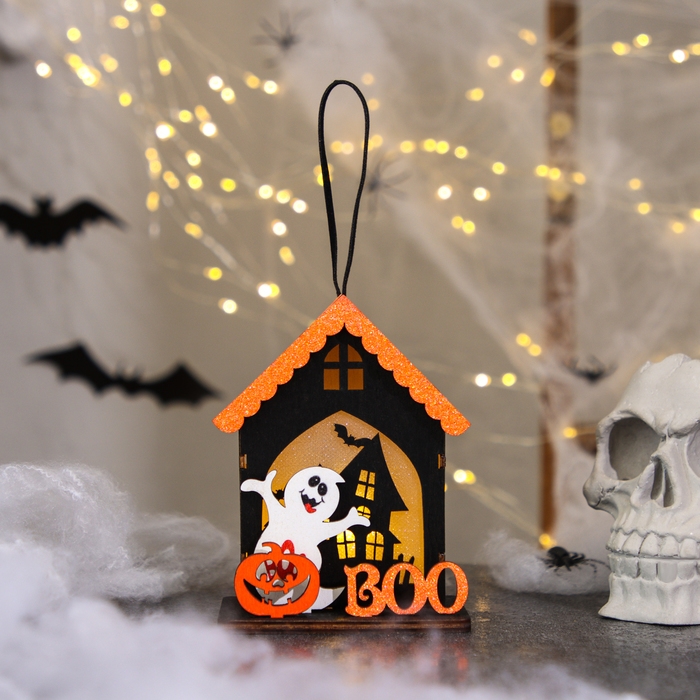 Декор с подсветокй «Дом ужасов», 6 × 9 × 12,5 см Декор с подсветокй «Дом ужасов», 6 × 9 × 12,5 см